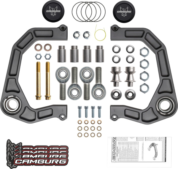 Camburg Ford Bronco 21-23 KINETIK V2 Performance Billet Uniball Upper Arms