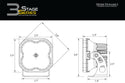 Diode Dynamics 2021 Ford Bronco Sport SS3 LED Ditch Light Kit - White Combo