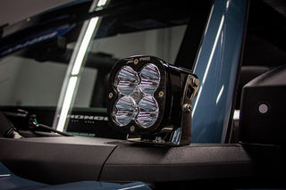 Baja Designs 447753UP 2021+ Ford Bronco XL Sport A-Pillar Light Kit w/ Upfitter Harness