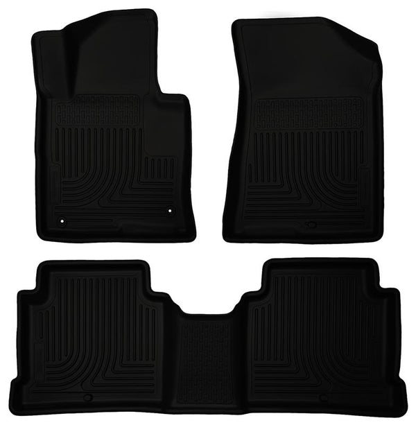 Husky Liners 2015 Hyundai Sonata Weatherbeater Black Front & 2nd Seat Floor Liners