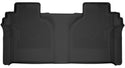 Husky Liners 19-23 Chevy Silverado 1500 CC X-Act Contour Black 2nd Seat Floor Liners (Full Coverage)
