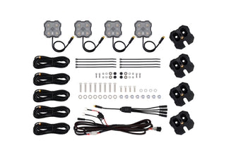 Diode Dynamics Roof Rack Scene Light Dual Color - Amber/White - Kit