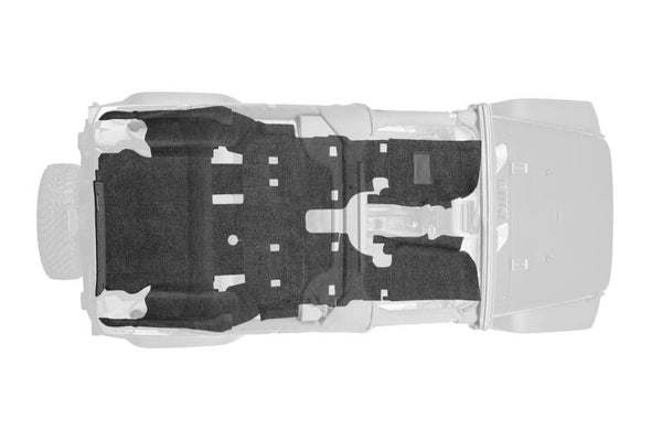 Husky Liners 07-17 Jeep Wrangler JKU 4dr (Incl. Heat Shields) Guardian Comfort Jeep Liner