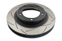 DBA 98-06 Toyota 70 Landcruiser (Reverse Mount) 4X4 Survival T2 Slotted Front Brake Rotor