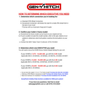 Gen-Y Executive Torsion-Flex Auto Rhino 5th Wheel Pin Box Rep w/Gooseneck 2-5/16in Coupler