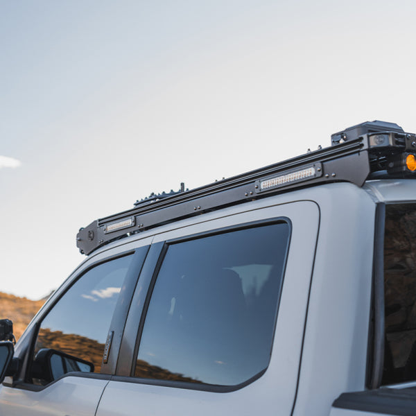 KC HiLiTES Platform One Profile 10in. SideCast Flush Mount Lights (Does Not Include Rack)