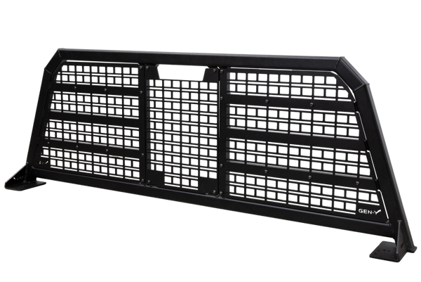 Gen-Y 17+ Ford F250/ F350 Defender Headache Rack/ 3-Molle Panels - Black