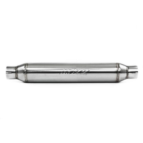 MBRP Universal Resonator 2.5in inlet/outlet 22in body 26in overall T304