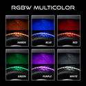 Diode Dynamics Stage Series SXS Rock Light Installer Kit RGBW M8 (4-pack)