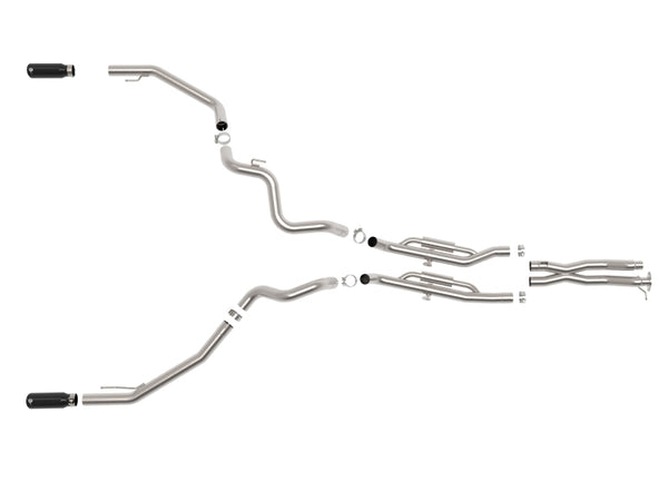aFe Vulcan Series 3in 304SS Cat-Back Exhaust 24-25 Ford Ranger Raptor V6-3.0L (tt) w/ Black Tips