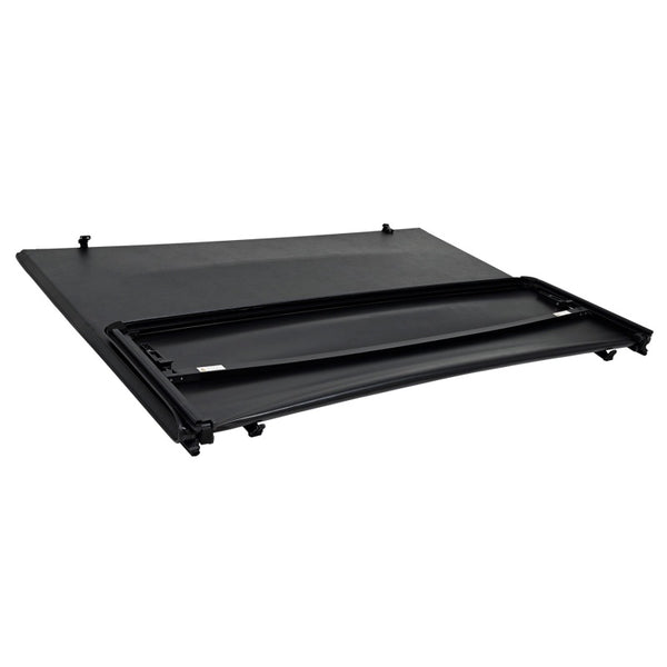 Westin 17-24 Ford F-250/350 Super Duty 6.75ft. Bed Soft Tri-Fold Tonneau Cover - Black