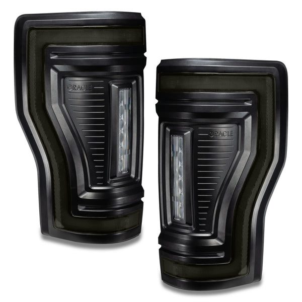 Oracle Lighting 17-22 Ford F-250/350 (Black Series) Flush Mount LED Tail Lights