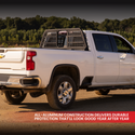 Gen-Y 20+ GMC GM 2500/3500 Defender Headache Rack/ 3-Louver Panels - Black