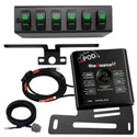 sPOD 07-08 Jeep Wrangler JK SourceLT w/Green LED Switch Panel