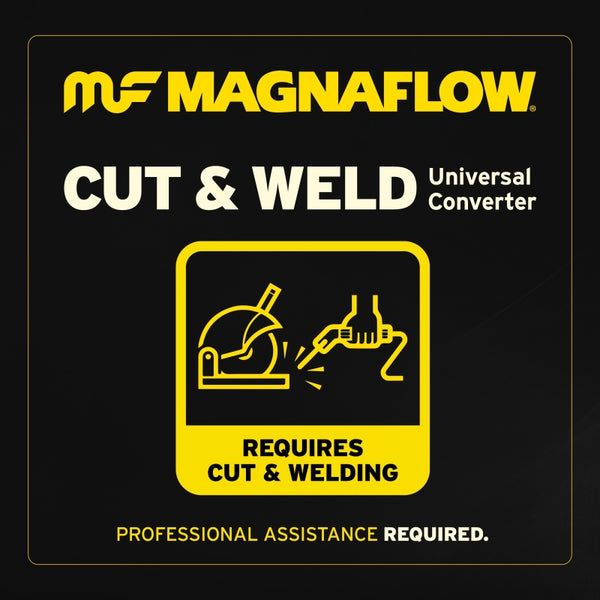 MagnaFlow 2.5in./2in. S/D CAOBDII Universal Converter