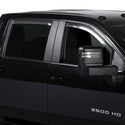 Putco 14-18 Chevy Silverado LD - 4 Door - Crew Cab Element Chrome Window Visors