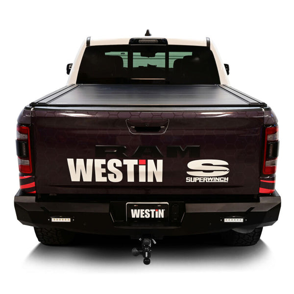 Westin 19-26 RAM 1500 New Body 5ft 7in. (67in) Bed Electric Retractable Tonneau Cover - Black