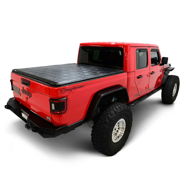 Westin 20-24 Jeep Gladiator JT 5ft. Bed Soft Roll Tonneau Cover - Black