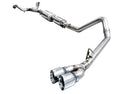 AWE Tuning 0FG Exhaust for 3rd Gen Toyota Tundra - Dual Chrome Silver Tips