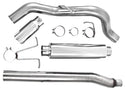MBRP 11-13 Ford F-250/350/450 6.2L V8 Gas 4in Cat Back Single Side Alum Exhaust System