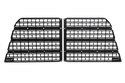 Gen-Y 20+ GMC GM 2500/3500 Defender Headache Rack/ 3-Molle Panels - Black