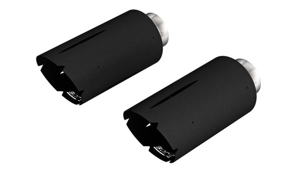 Borla 24-25 RAM 1500 3.0L V6 (Excl RHO/GT) Brawler Style Tip Kit - Black Coated