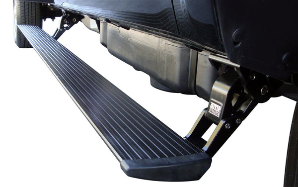 AMP Research 76255-01A PowerStep Electric Running Boards Plug N Play System For 2022-25 Chevy Silverado 1500/GMC Sierra 1500 250HD 3500HD Double/Crew Cab