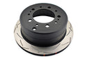 DBA 98-05 Lexus LX 470 / 98+ Toyota Landcruiser 100 Series Rear Slotted 4000 Series Rotor