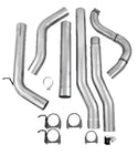 MBRP 88-93 Dodge 2500/3500 Cummins 4WD Turbo Back Single Side Exit No Muffler PLM Series Exhaust