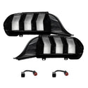 Form Lighting 2024+ Ford Mustang Sequential LED Tail Lights Clear (Pair)