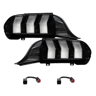 Form Lighting 2024+ Ford Mustang Sequential LED Tail Lights Clear (Pair)