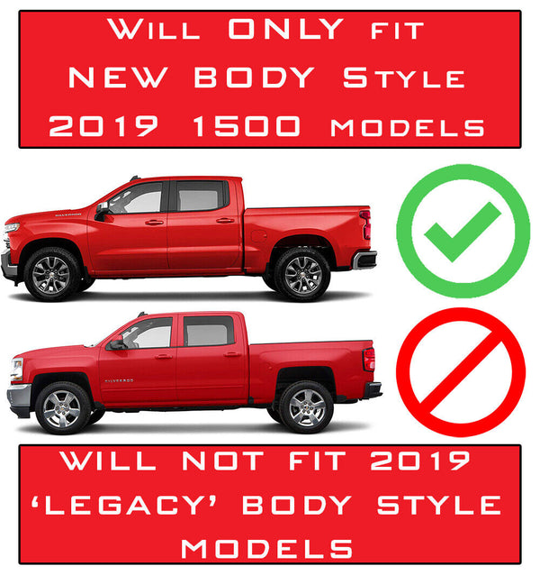 Husky Liner Rear Wheel Well Guards 2014-18 Chevy GMC Silverado 1500 2500HD 3500HD
