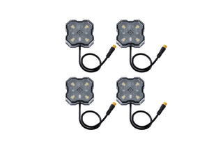 Diode Dynamics Single-Color Rock Light Installer Kit (4-pack)