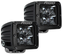 Rigid Industries D-Series Midnight Edition - Spot - Set of 2