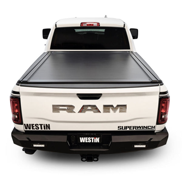 Westin 19-25 RAM 2500/3500 6.4ft Bed Electric Retractable Tonneau Cover - Black