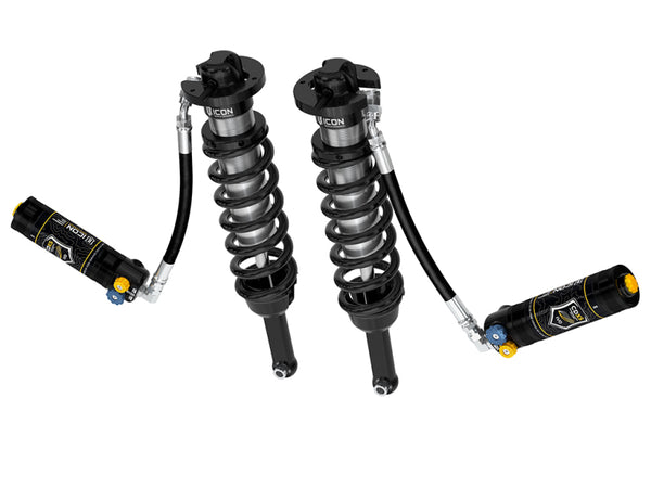 ICON 05-23 Tacoma Front Ext Travel VS 2.5 Series Remote Resi w/ CDXS Coilover Kit Pair