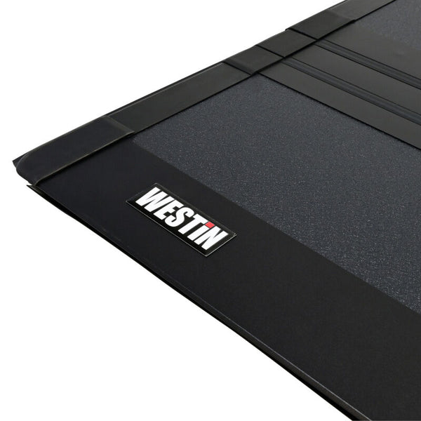 Westin 07-21 Toyota Tundra 6.5ft. Bed w/Cargo Management Hard Tri-Fold Tonneau Cover - Black