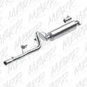 MBRP 86-00 Jeep 2.5L Cherokee 2.5in Cat Back Single AL