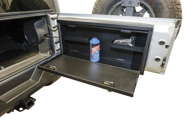 Tuffy Jeep Wrangler Tailgate Lockbox W/Combo Lock