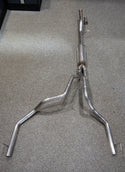 MBRP 21-24 Chevrolet Suburban XL 5.3L 3in T304 SS 2.5in Dual Split Carbon Fiber Cat-back