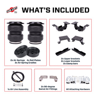 Air Lift Company LoadLifter 5000 Ultimate Air Spring Kit With Air Spring Cradles 2024-25 Chevy Silverado 2500HD ZR2 GMC Sierra AT4X – 88408
