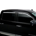 Putco 14-18 Chevy Silverado LD - 4 Door - Crew Cab Element Chrome Window Visors