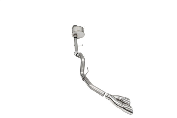 Corsa 2021-2025 Ford F-150 Regular Cab/6.5in Bed 5.0L V8 Xtreme Cat-Back Single Side Exit-Polished
