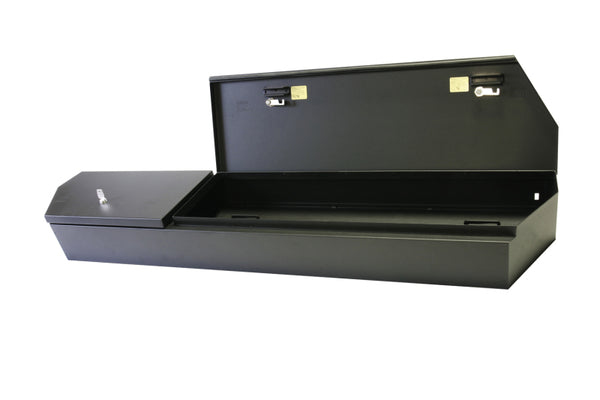 Tuffy 07-21 Toyota Tundra Double Cab Underseat Lockbox W/ Combo Lock