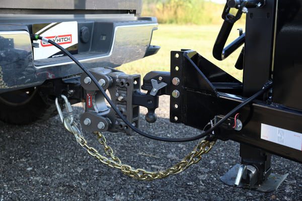 Gen-Y The Boss Torsion-Flex 2.5in Shank 6in Drop 21K Hitch w/GH-061 Dual-Ball/GH-062 Pintle Lock