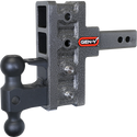 Gen-Y Mega Duty 2in Shank 5in Offset Drop 2K TW 16K Hitch w/GH-051 Dual-Ball/GH-032 Pintle Lock