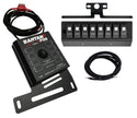 sPOD 07-08 Jeep Wrangler JK BantamX w/Green LED Switch Panel