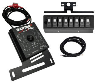 sPOD 07-08 Jeep Wrangler JK BantamX w/Amber LED Switch Panel