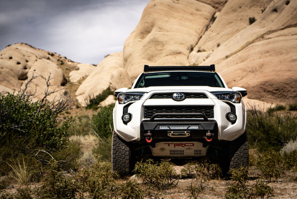 Body Armor 4x4 2014+ Toyota 4Runner HiLine Front Winch Bumper