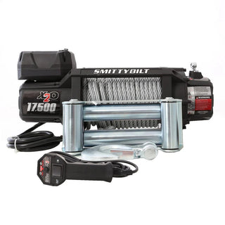 Smittybilt X20 Gen2 17.5 K Waterproof Wireless Winch w/ Steel Cable 17,500 lb 97517